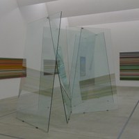 Irritierende Streifen und erstarrte Fließbewegungen - Gerhard Richters Spiel mit den Farben im Kunstmuseum Winterthur