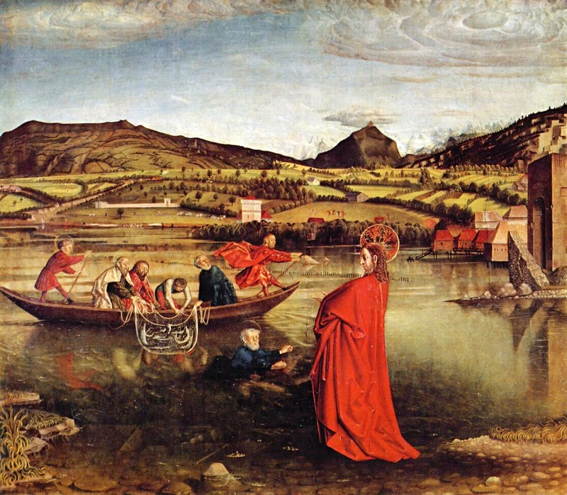 Konrad Witz, Der wunderbare Fischzug, 1444