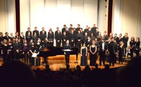 Beeindruckende Deutung einer gar nicht kleinen Messe – Der Chor des Vorarlberger Landeskonservatoriums sowie Gesangs- und Instrumentalsolisten führten Rossinis „Petite Messe solennelle“ auf