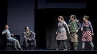 Beethovens „Fidelio“ am Kornmarkt: Solide gemachte Provinztheater-Produktion mit Luft nach oben
