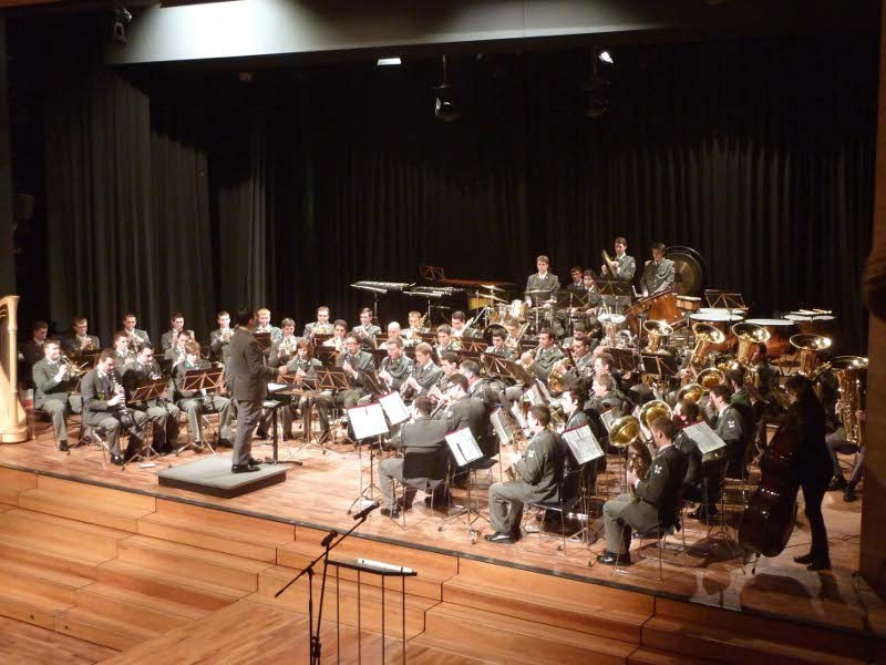 Die Militärmusik Vorarlberg bot ein Konzert auf beachtlichem Niveau und mit höchster Klangkultur