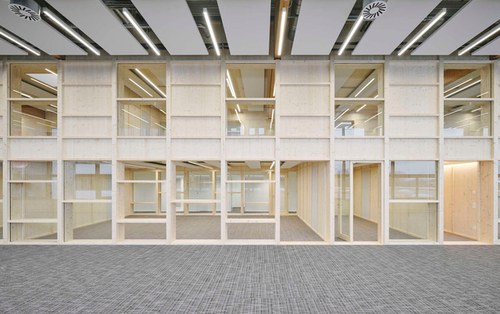 Weitergebaut – auf dem Bild zu sehen die Neue Bürowelt Haberkorn in Wolfurt