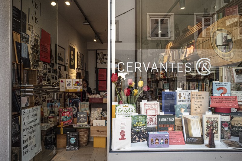 Cervantes & Co ist eine der fünf besten Buchhandlungen in Österreich. (Foto: Markus Gohm)
