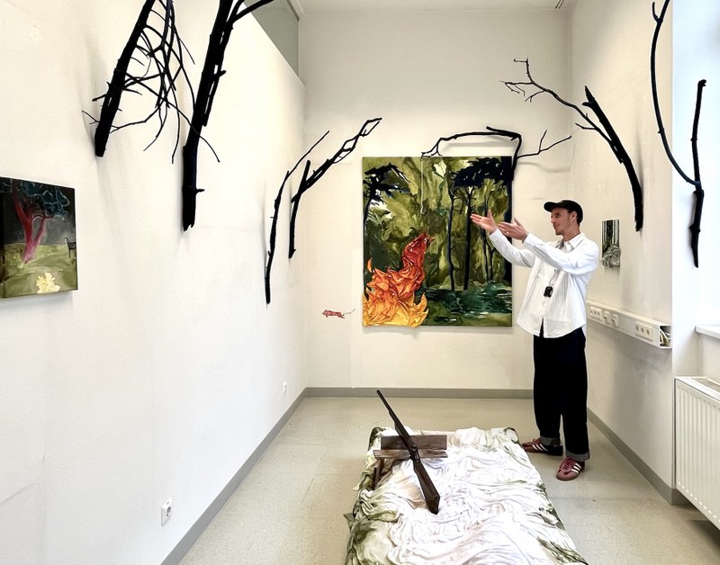 Die Einladung von Clemens Gächter zum Artist Statement ist ein Ö1 Talentestipendium. (Foto: MPS)