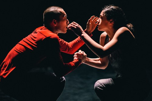 Die „Ten Duets on a Theme of Rescue“ der Kanadierin Crystal Pite warfen düstere oder auch melancholisch wirkende Blitzlichter auf das Thema „Errettung“ (Foto: Rahi Rezvani)
