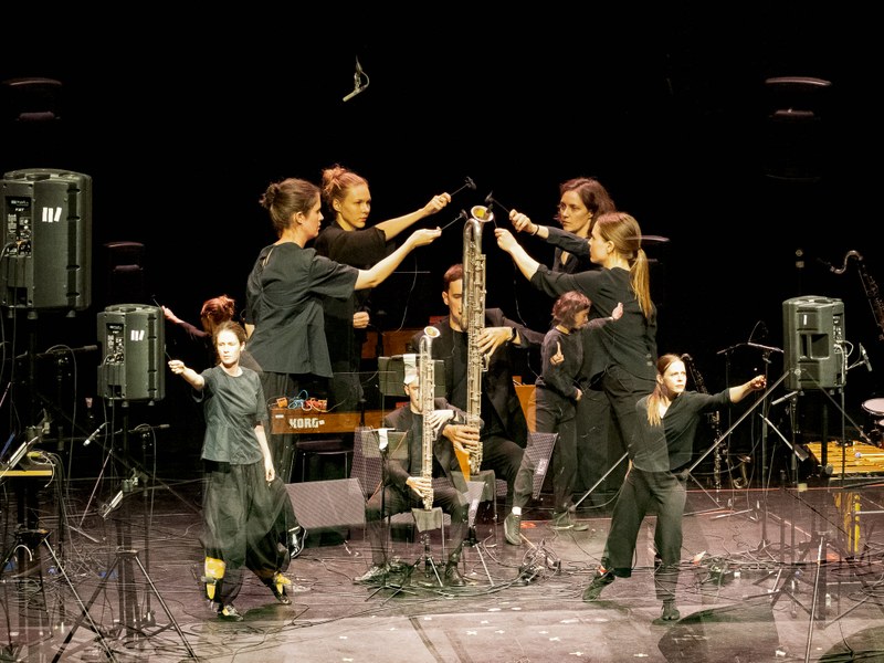 Das Ensemble NAMES aus Salzburg gastierte erstmals bei den Bludenzer Tagen zeitgemäßer Musik. (Foto: Erhard Sprenger)