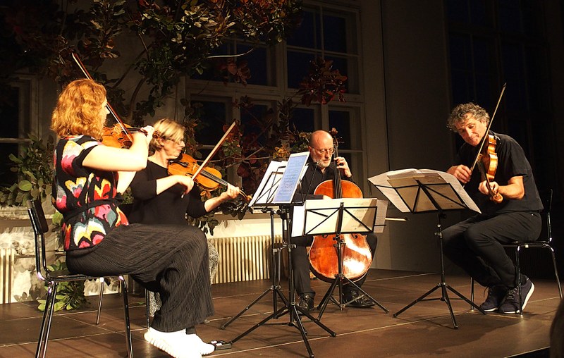 Das Epos:Quartett in neuer Besetzung im Pförtnerhaus Feldkirch (Foto: Fritz Jurmann)