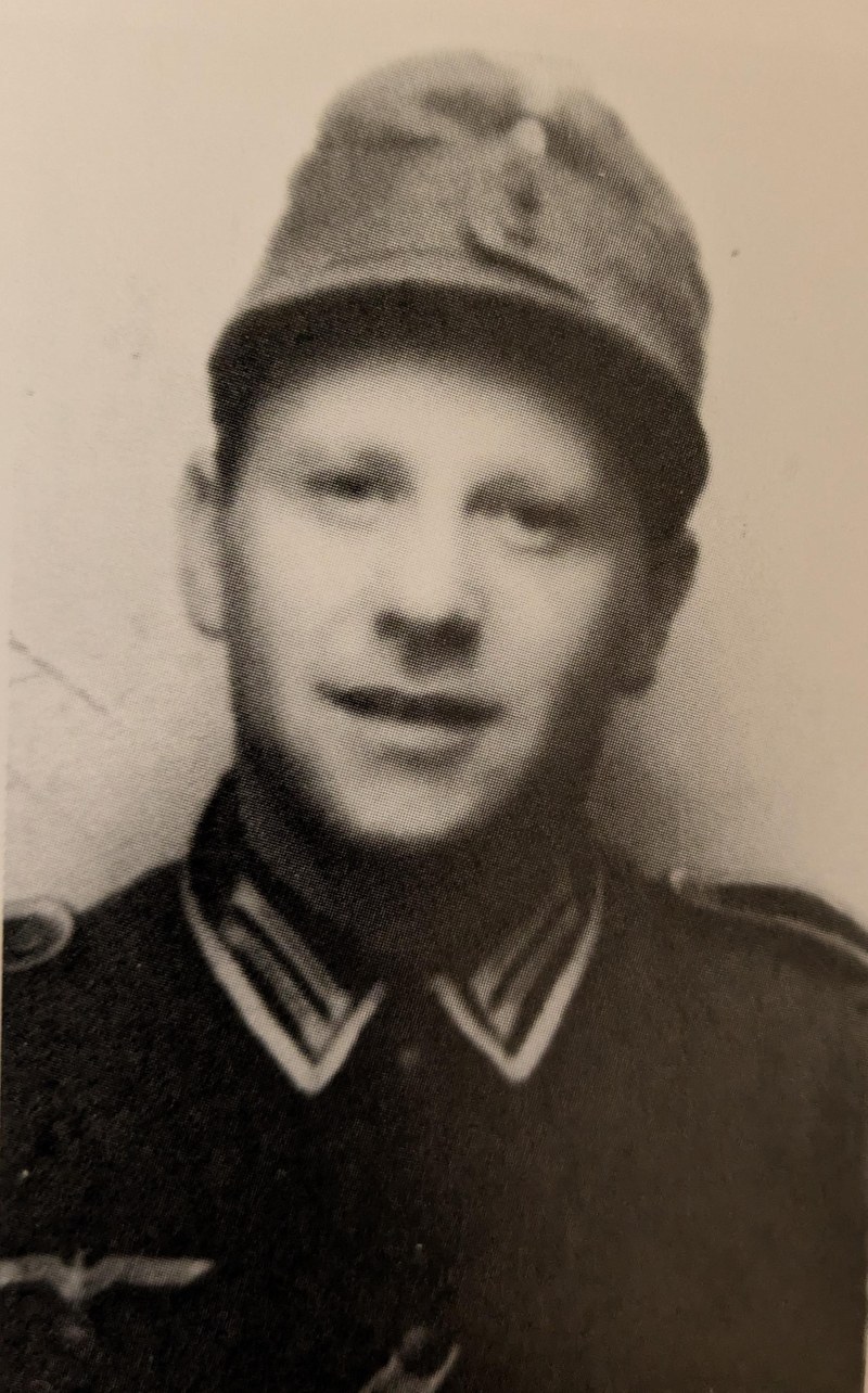 Obergefreiter Anton (Toni) Halbeisen, Vater von Heinz. Aufnahme für den SS-Verein „Lebensborn“ (1942) in Norwegen (Foto: Privatarchiv Trygg Johann Hølvold)