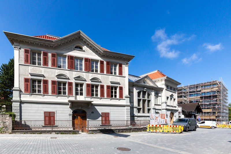 Die Villa Franziska und Iwan Rosenthal öffnet als Literaturhaus Vorarlberg Mitte April 2025 seine Pforten. (alle Fotos: Frauke Kühn)