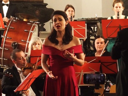 Die mexikanische Sopranistin Mariana Valdés