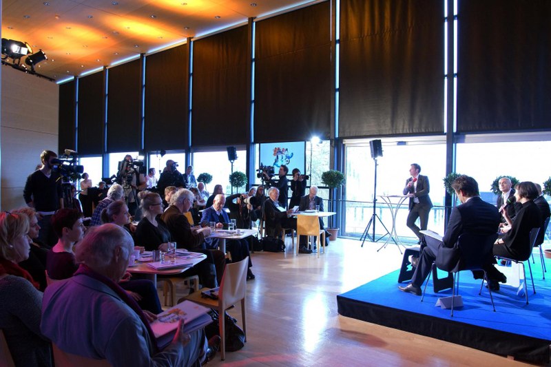 Groß war das Interesse von Medienvertretern aus dem Bodenseeraum für die Programm-Pressekonferenz der Bregenzer Festspiele (Fotos: Bregenzer Festspiele/Karl Forster).