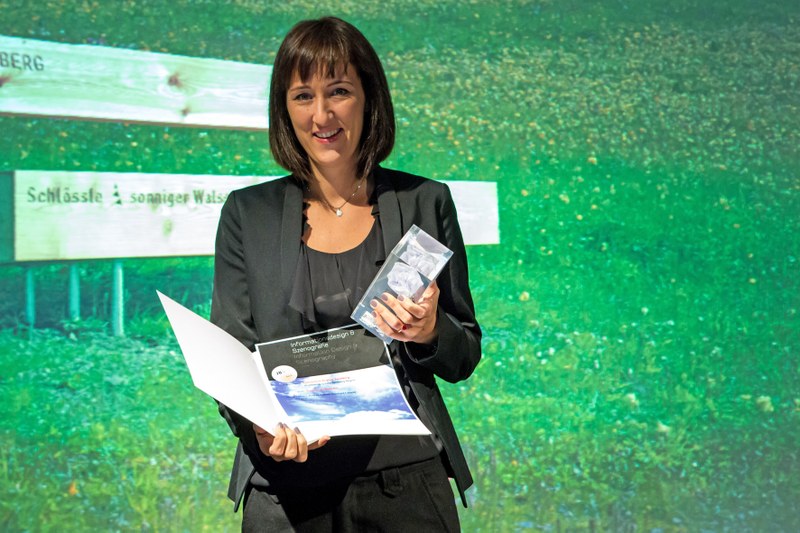 Andrea Redolfi nahm den Preis entgegen (Foto Martin Ullmann).