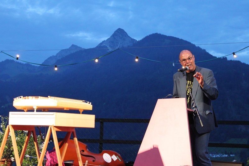 Dietmar Josef Nigsch eröffnet mit "WeitSicht" den Walserherbst 2016 | © Stephanie Schorsch