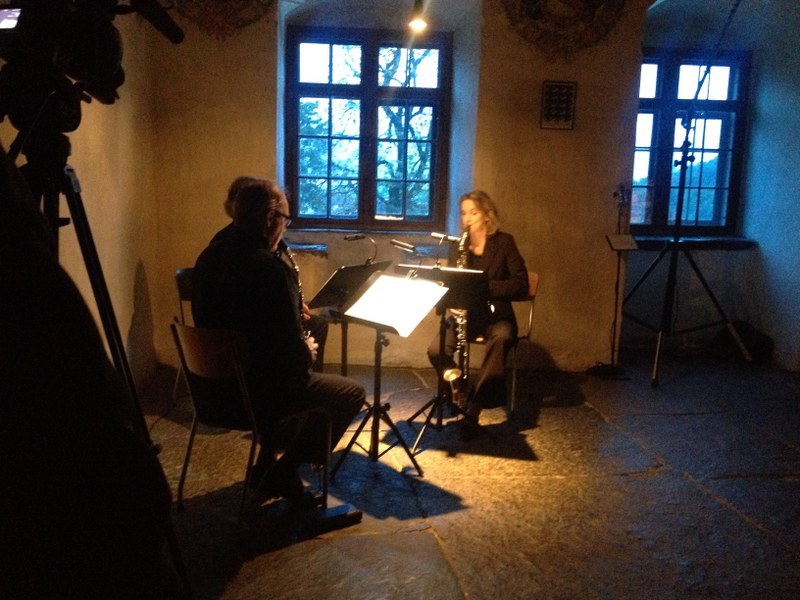 Das Trio di Clarone und Sabine Meyer präsentierten unter anderem die Uraufführung des Auftragswerks "Inside out" der Komponistin Isabel Mundry