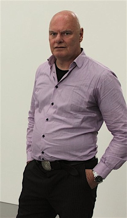 Karl-Heinz Ströhle vergangenes Jahr in der Galerie Feurstein, Feldkirch