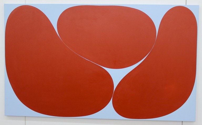 Karl-Heinz Ströhle: o.T., 2012, Acryl auf Leinwand, 130x220