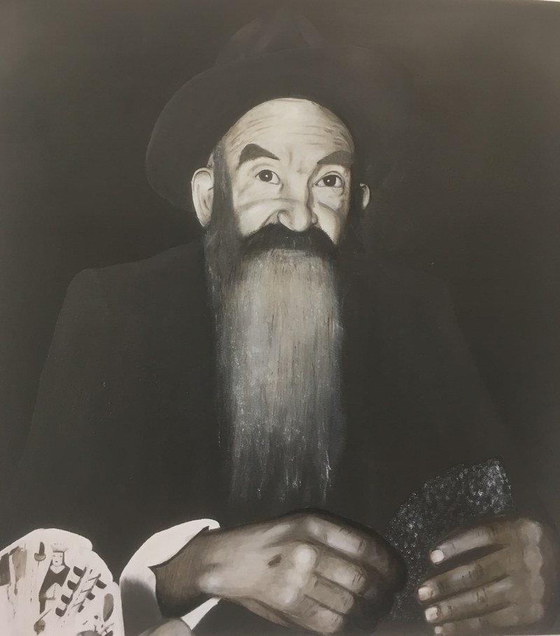 Werk von Severine Gstöhl, Schülerin der Malklasse von Martin Wohlwend