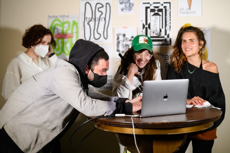 Der "Generator" als erweiterte Plattform für Menschen, die sich für Gestaltung interessieren (© Eva Sutter)