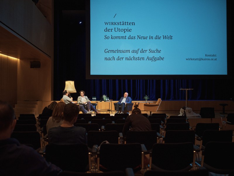 Vorgespräch: u.a. mit Josef Kittinger, der langjährige Partner von HJ Gögl