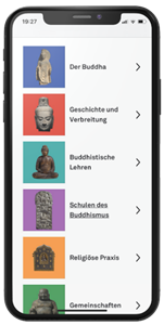 Das Museum Rietberg (Zürich) präsentiert eine neue App für seine Sammlung buddistischer Kunst: "Nächster Klick Nirvana"