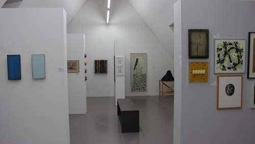 10 Jahre Galerie Feurstein: Blick in die Ausstellung