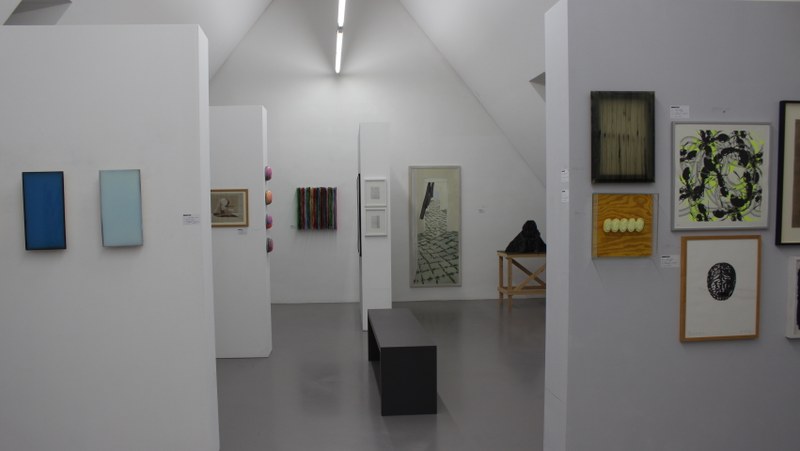 10 Jahre Galerie Feurstein: Blick in die Ausstellung