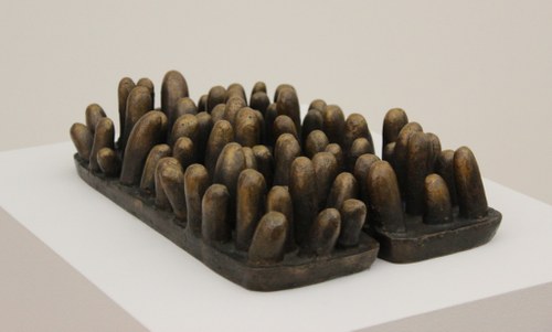 Louise Bourgeois: The Fingers, 1968, Bronze, 2-teilig (alle Fotos: Karlheinz Pichler)