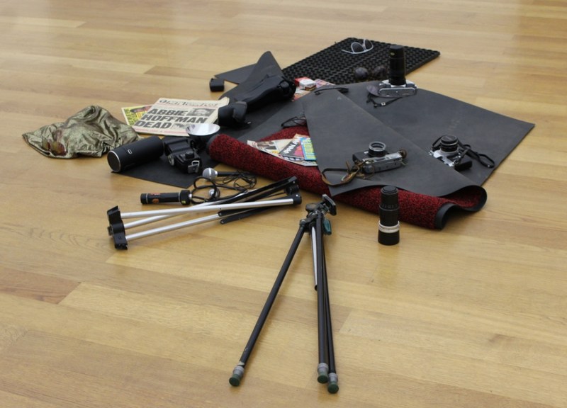 Cady Noland: Celebrity Trash Spill, 1989