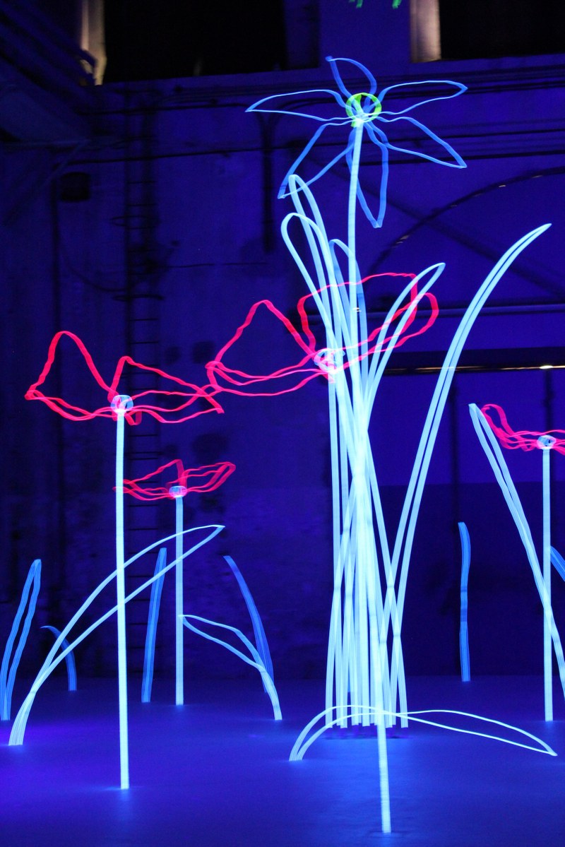 Stefan Waibel: "Ideal Nature Machine", Installationsdetail, 2014