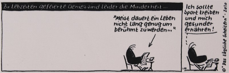 Chistoph Abbrederis: Aus der Serie "Das tägliche Scheitern"