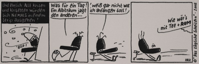 Christoph Abbrederis: Aus der Serie "Das tägliche Scheitern"
