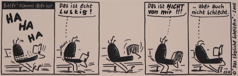 Christoph Abbrederis: Aus der Serie "Das tägliche Scheitern"