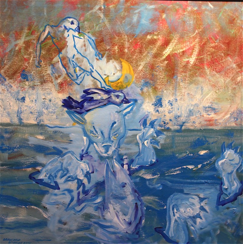 Christian Ludwig Attersee: Brautjagd, 2015