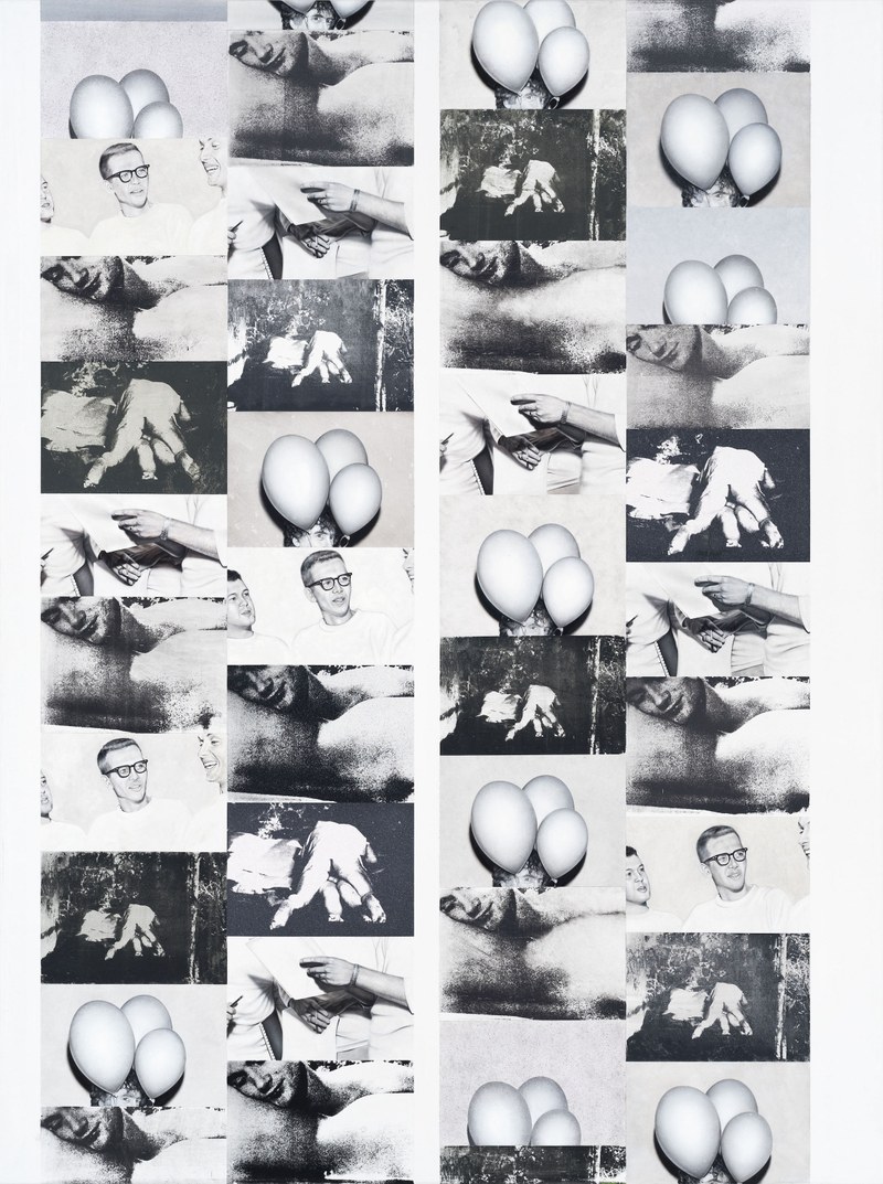 Drago Persic: Balls, Ballons and a Start-up", 200x150 cm (© Persic)
