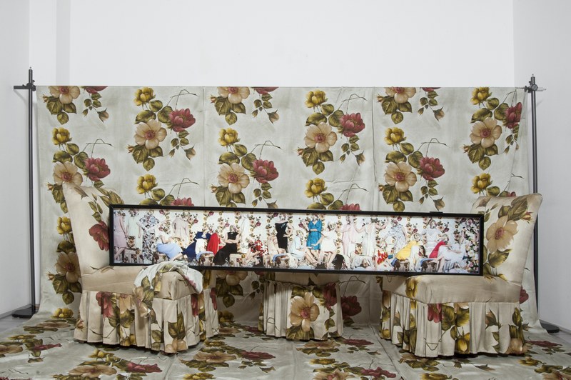 Eva Kees: W. (aus der Serie Souvenir), Installation, 2016