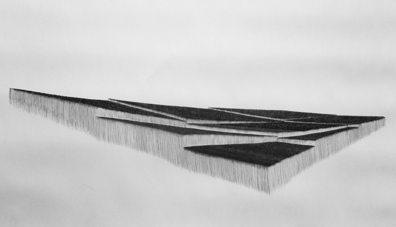 Katharina Fink: o.T., Tusche auf Papier, 2014 (Foto: Fink)