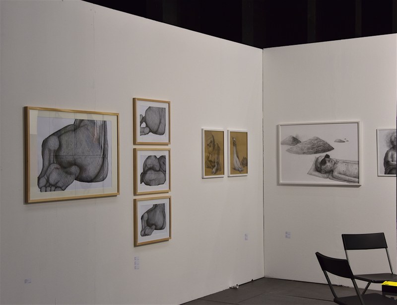 Stand der Harder Galerie.Z