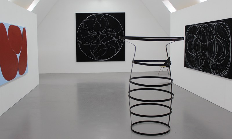 Karl-Heinz Ströhle in der Galerie Feurstein - Blick in die Ausstellung