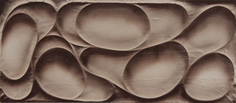 Karl-Heinz Ströhle: o.T., Acryl auf LW, 2014, 85x195