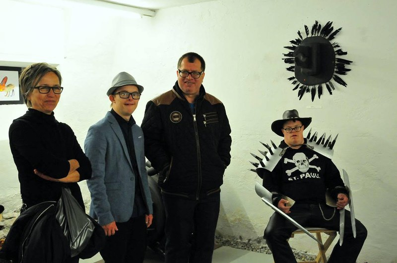 Von links nach rechts: Erika Lutz, Leon Wust, Uwe Filzmoser und WolfGeorg (Fotos: Helmut Schlatter)