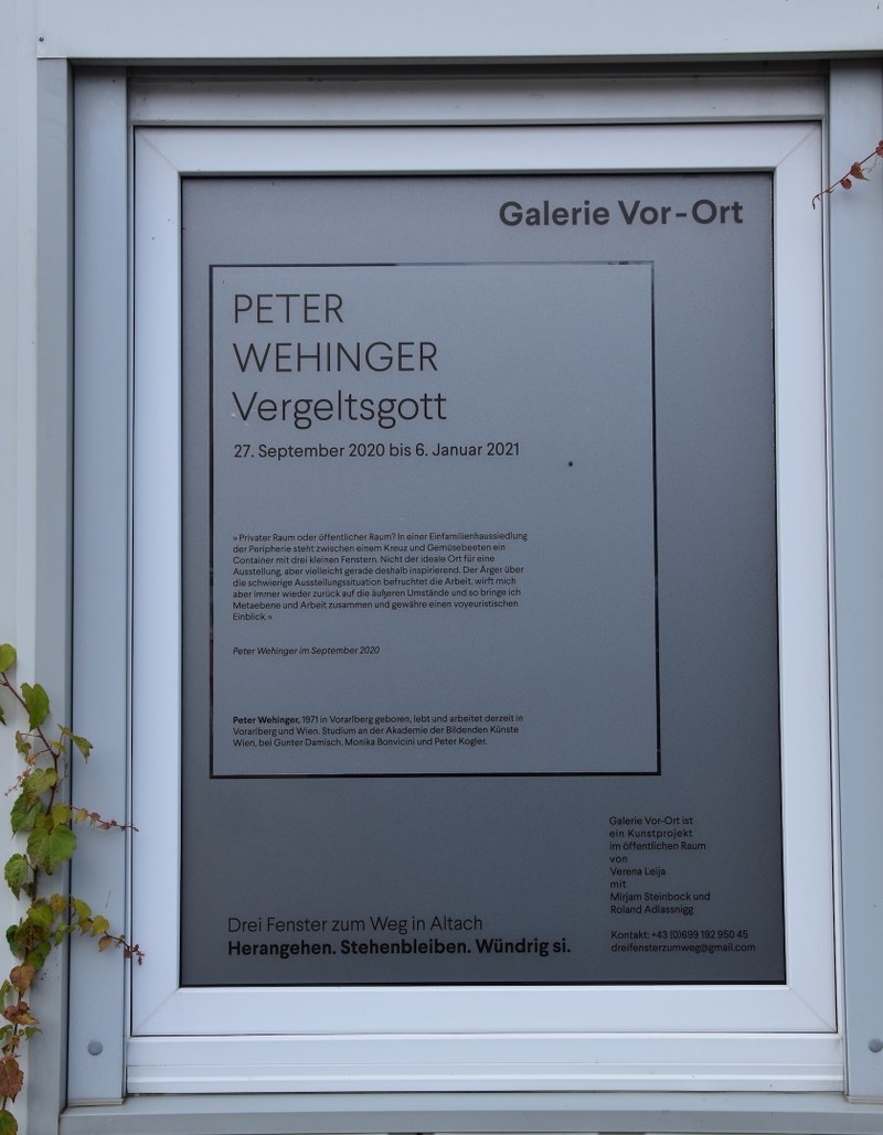 Statement des Künstlers