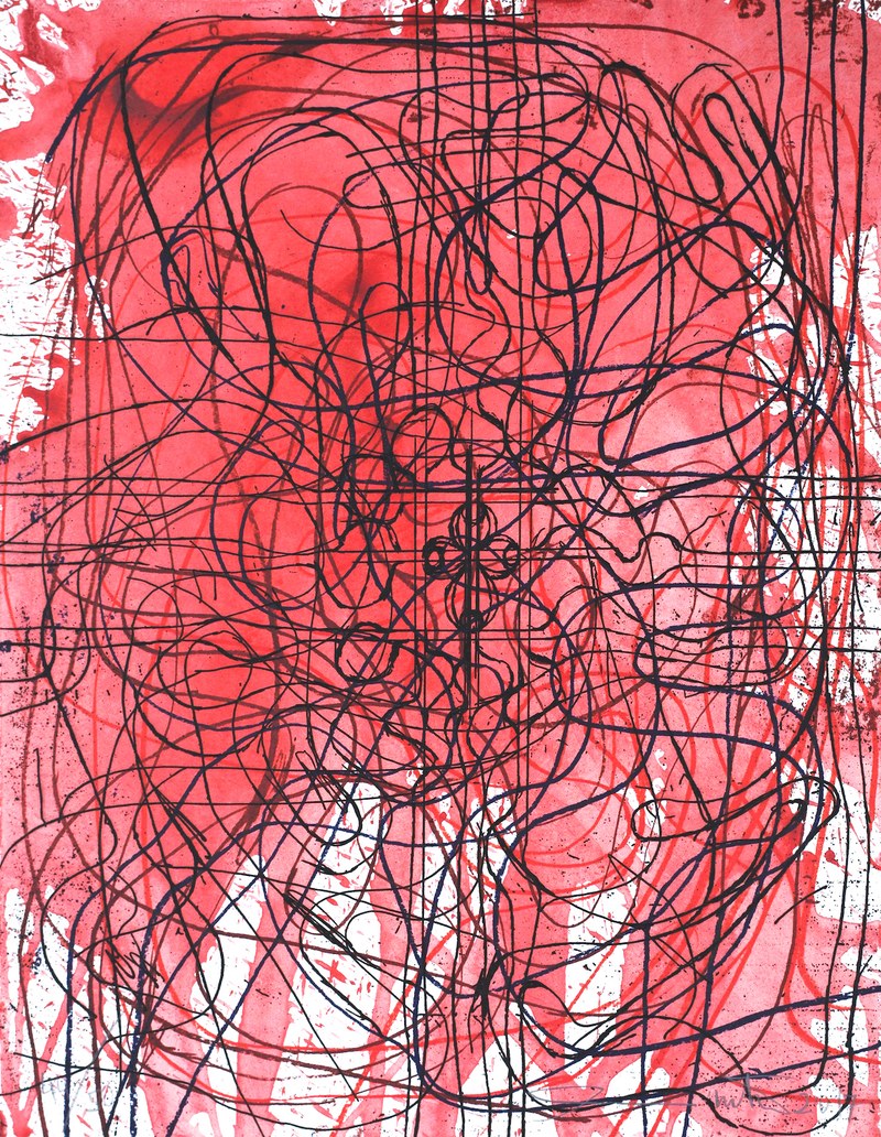 Hermann Nitsch: Unikatgrafik