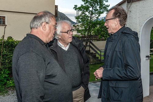 20 Jahre MAP Galerie: Die Protagonisten Karl Peter, Johann Trippolt und Bruno Winkler (Bild: Manfred Schlatter)
