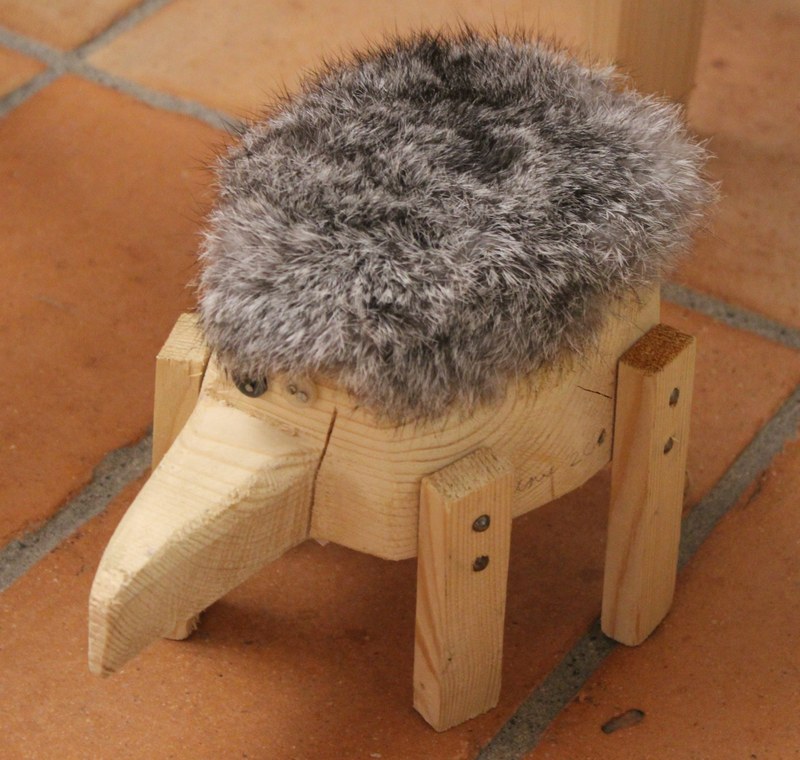 Christof Wiederin, Igel, Skulptur, 201