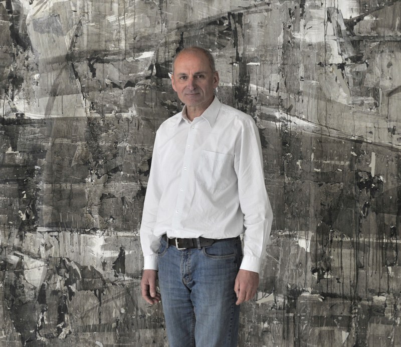 Künstler Christoph Luger (Alle Fotos: Rudolf Sagmeister)