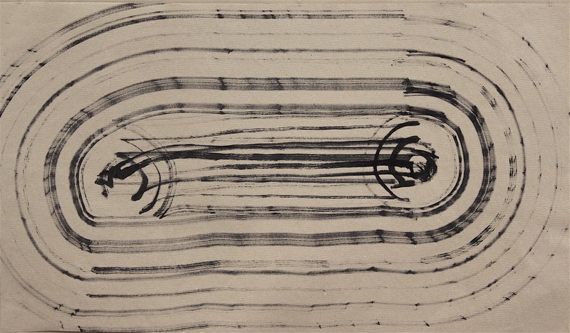Christian Hörler: Acker. 2012. Acrylfarbe auf Papier