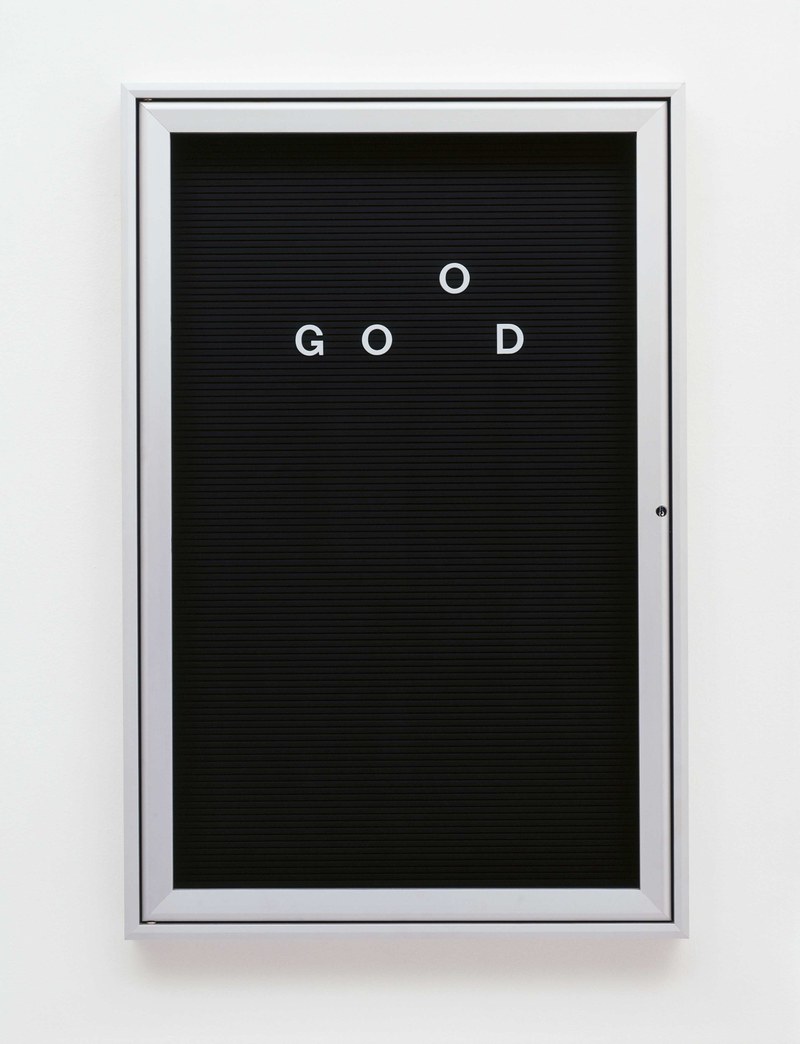 Bethan Huws: "Go0d" (S), 2003,  c Pro Litteris