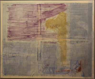 Christoph Luger: Ohne Titel, aus der Serie XVIII, 2012, Leimfarbe auf Papier, 180x220