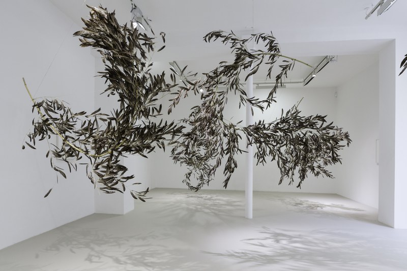 Gabriel Orozco, Installationsansicht der Ausstellung PANTA RHEI, (© Florian Kleinefenn)
