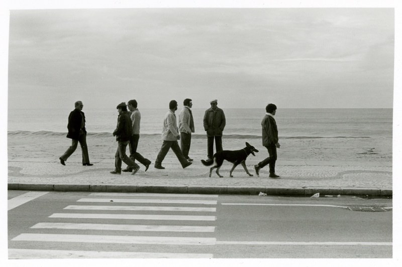 Nikolaus Walter, An einem Sonntag in Nazaré, Portugal, 1988 © Nikolaus Walter